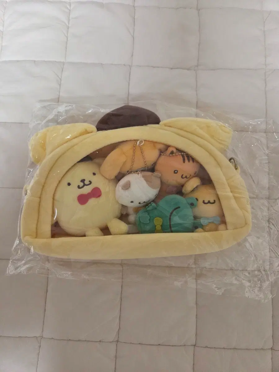 폼폼푸린 와글와글 인형 + 집가방 미개봉