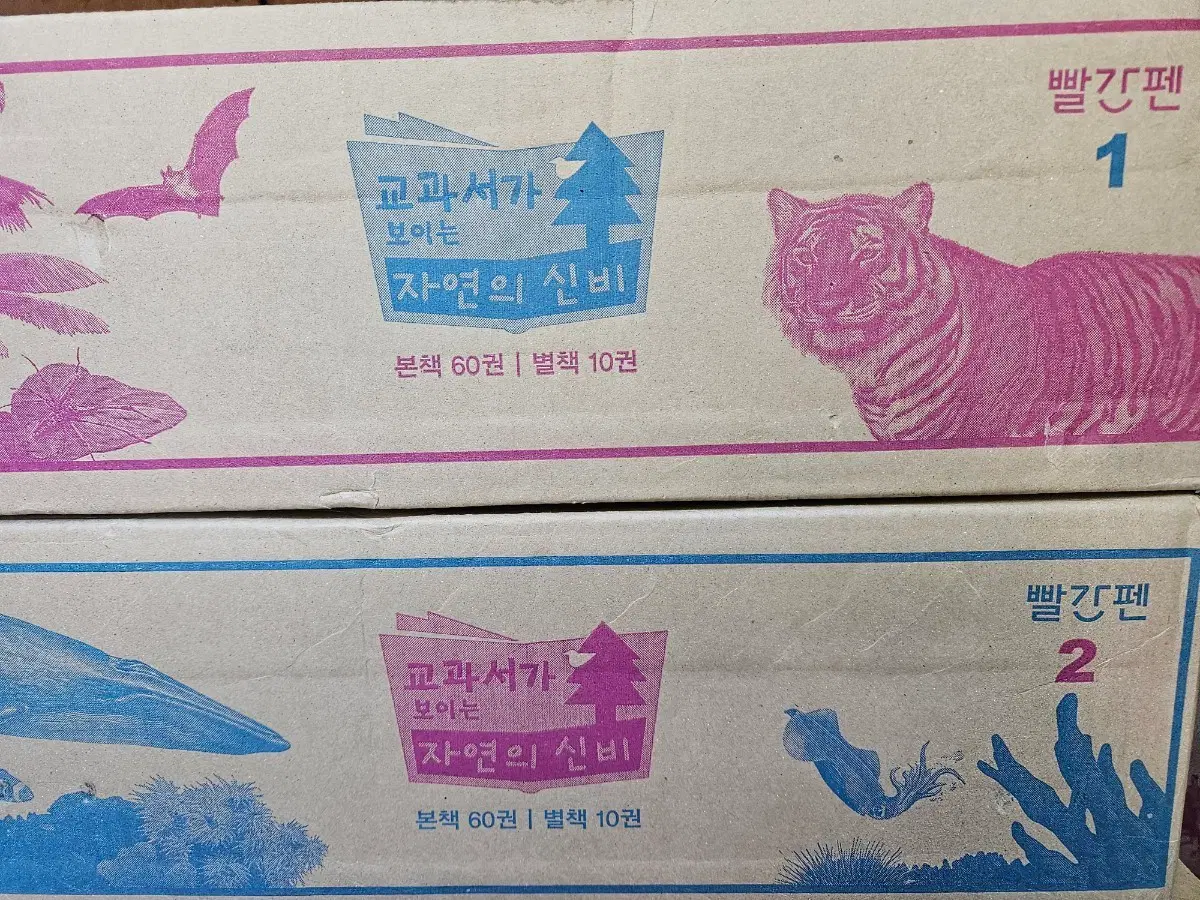 교과서가 보이는 자연의 신비 : 26년구입(빨간펜버전). 미개봉 새책.