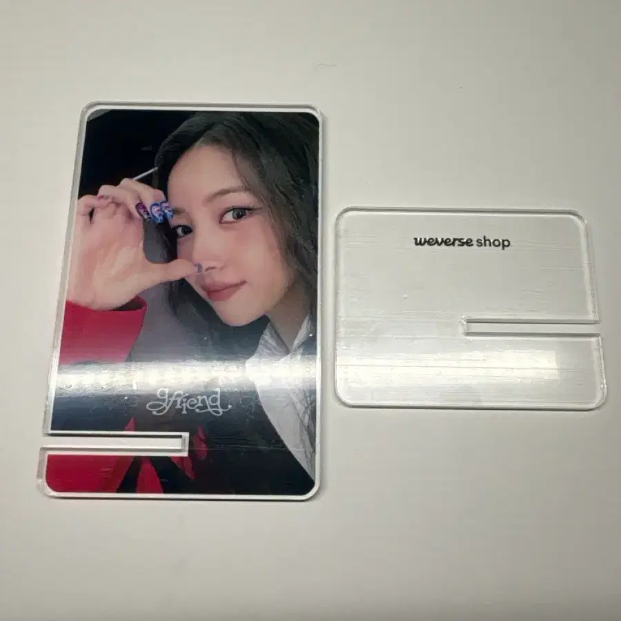 여자친구 10주년 휴대폰 거치대 필름O