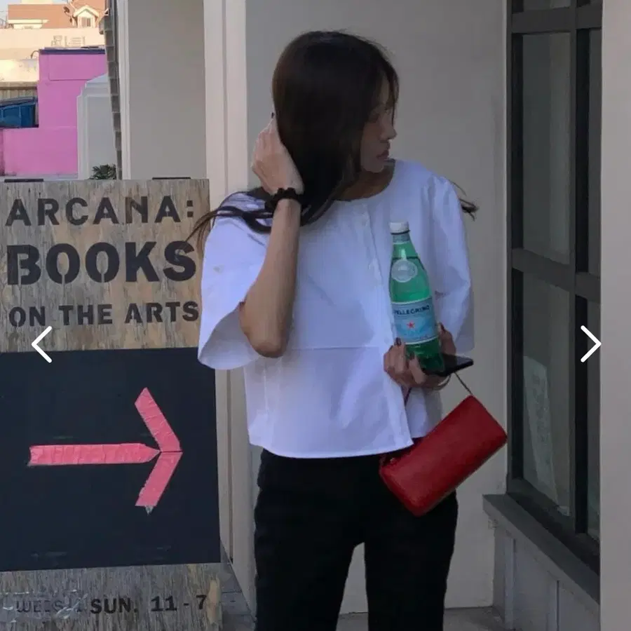 아웃핏 샌디블라우스 새상품