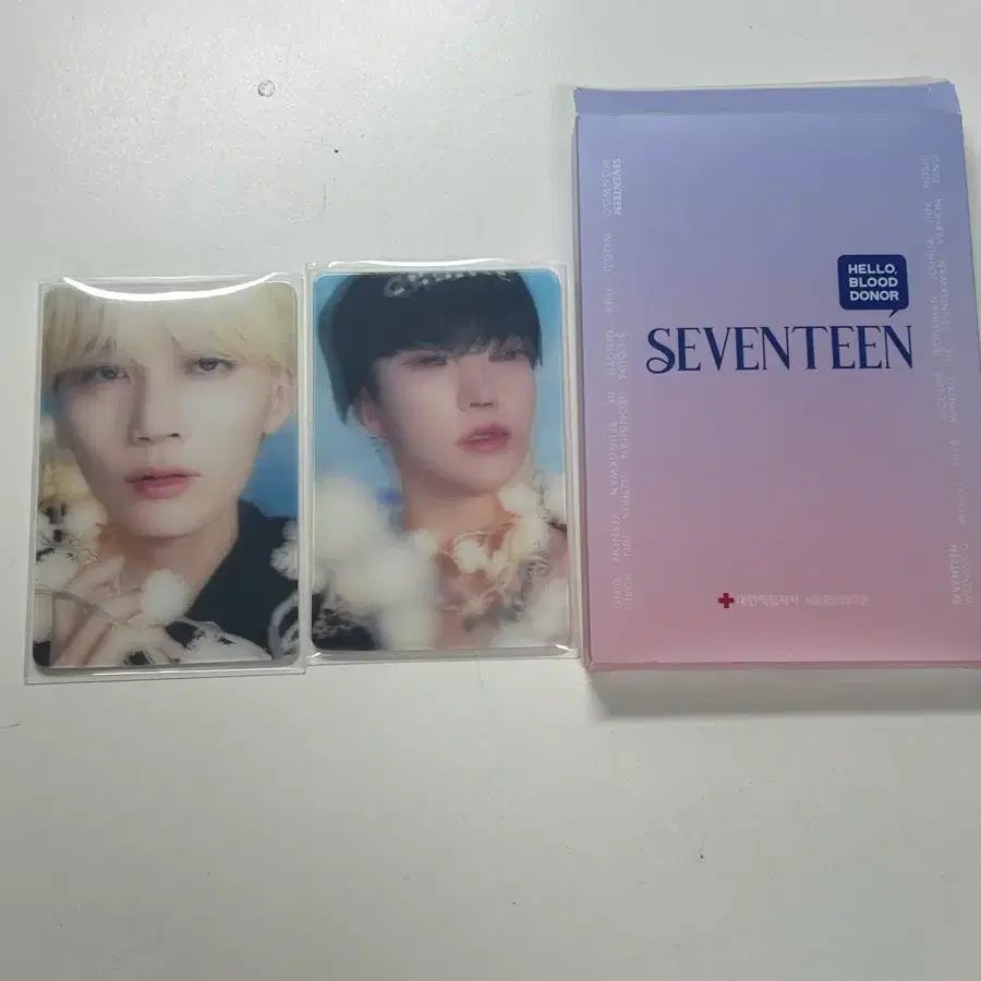 세븐틴 헌혈 포카