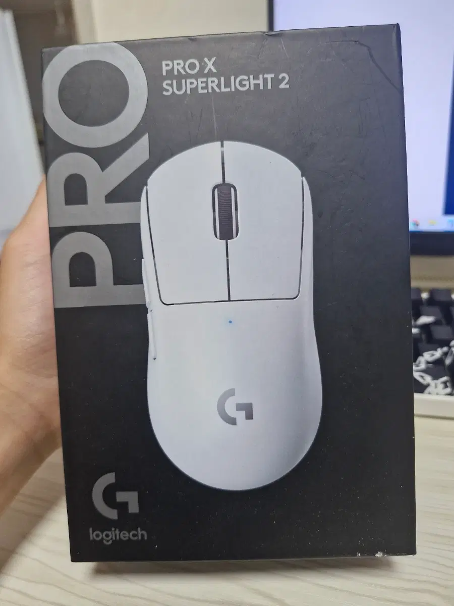 로지텍 G PRO X SUPERLIGHT 2 화이트
