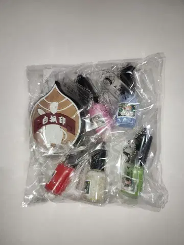 고분 네일 미니어처 마스코트 6종 컴플리트