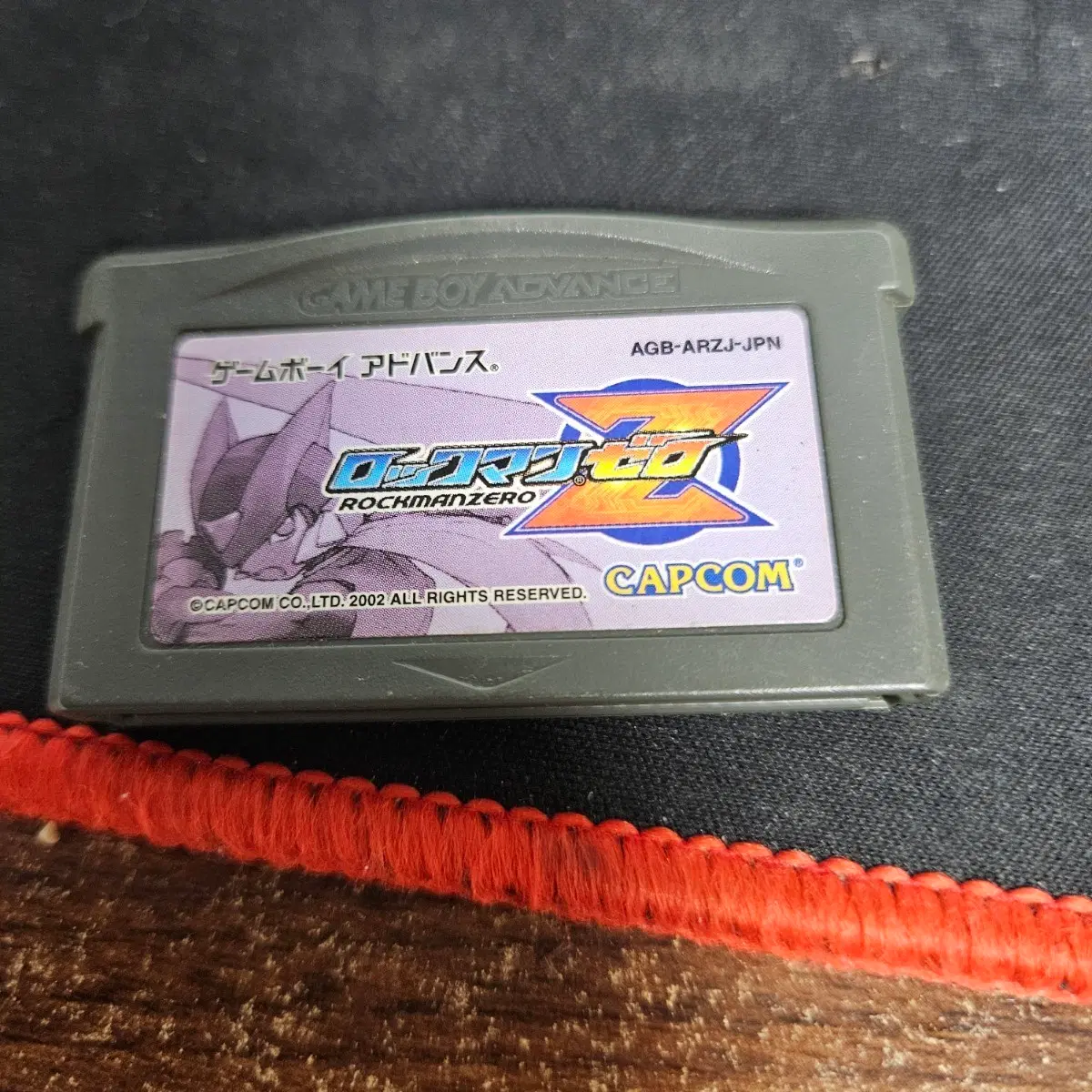 닌텐도 게임보이 록맨제로 1 GBA 일판 알팩