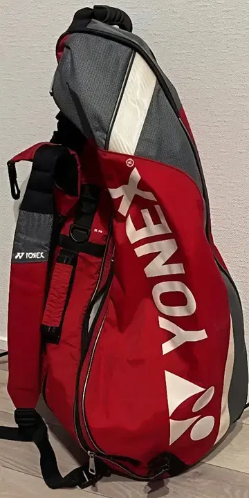 YONEX 테니스 라켓 백 레드