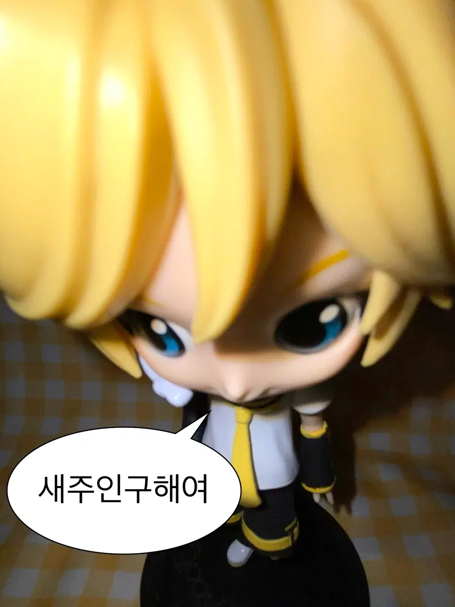 큐포스켓 카가미네 렌 피규어