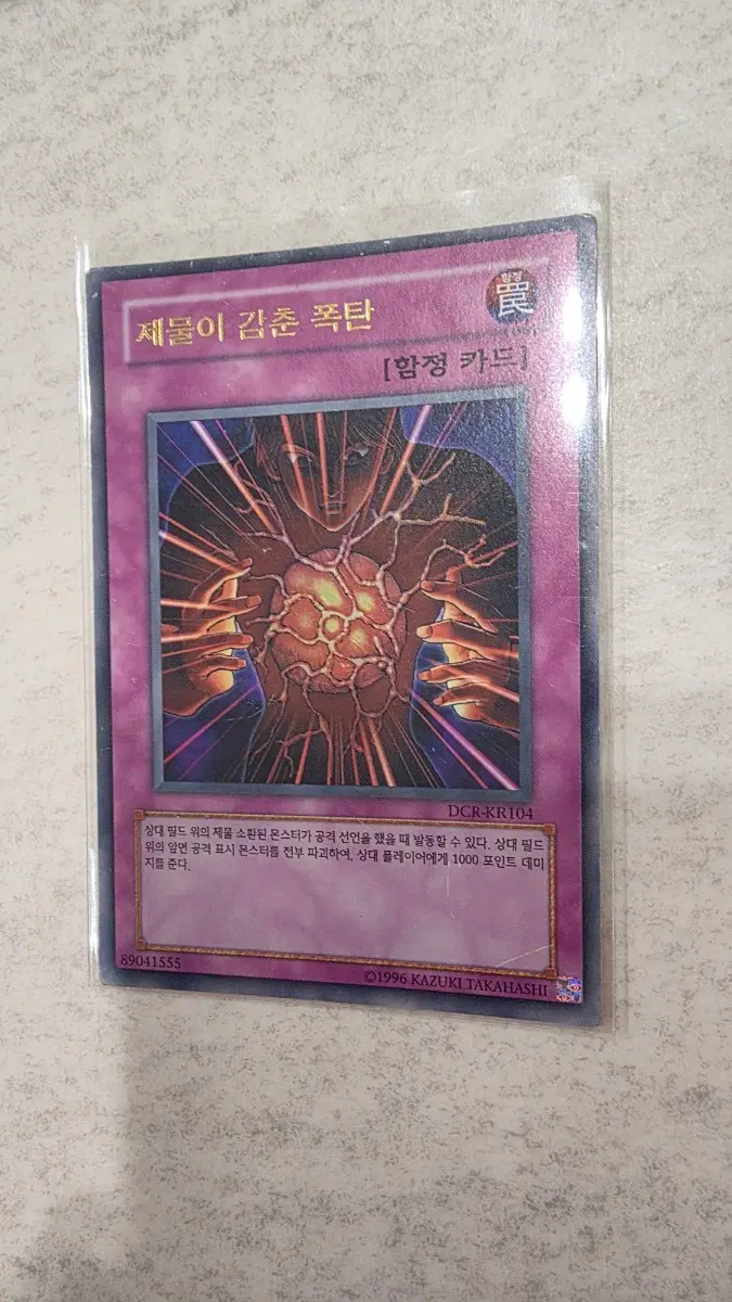 제물이 감춘 폭탄 DCR-KR104