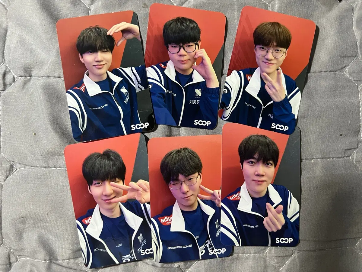 LCK 키움 포토카드 세트 - DRX MSI