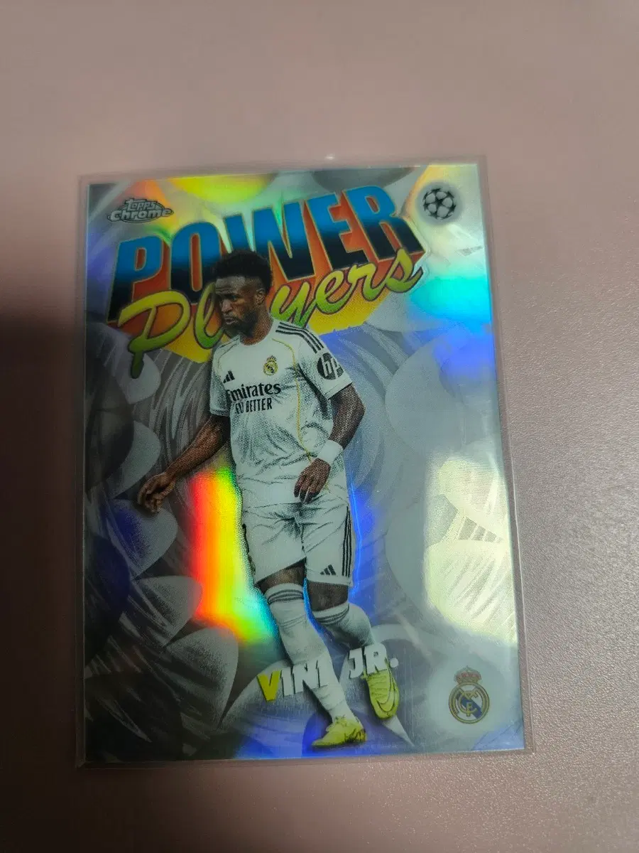 축구)비니시우스 2025 탑스크롬 Power Player 리플렉터