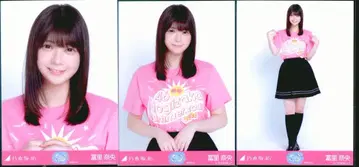 노기자카46 회장 한정판 브로마이드 토미사토 리나 한여름 전국 투어 2026 티셔츠 가나가와 ver. 컴프