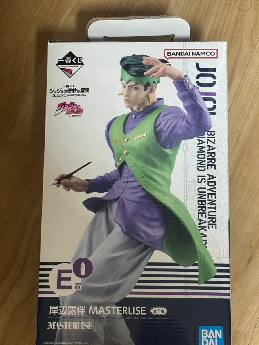 죠죠의 기묘한 모험 키시베 로한 쿠지 피규어 E상 미개봉품