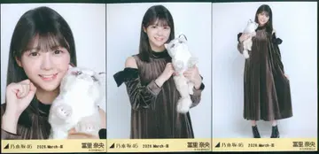 노기자카46 WebShop 한정판 토미사토 리나 2026.March-III 엘레강트 컴프
