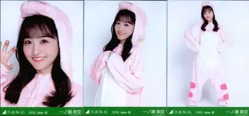 노기자카46 회장 한정판 브로마이드 이치노세 미쿠 2026.June-III 후쿠이현ver. 코디 컴프