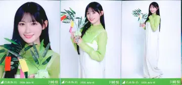 노기자카46 회장 한정판 브로마이드 카와사키 벚꽃 2026.July-VI 미야기현 ver. 코디 컴프