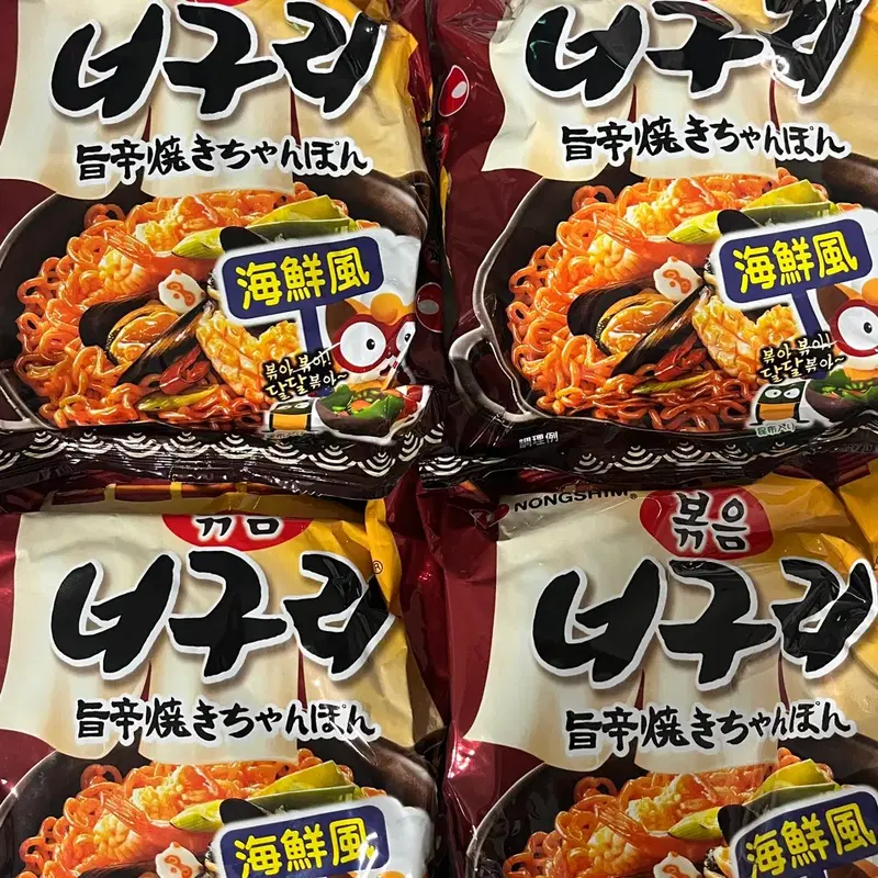 농심 볶음 너구리