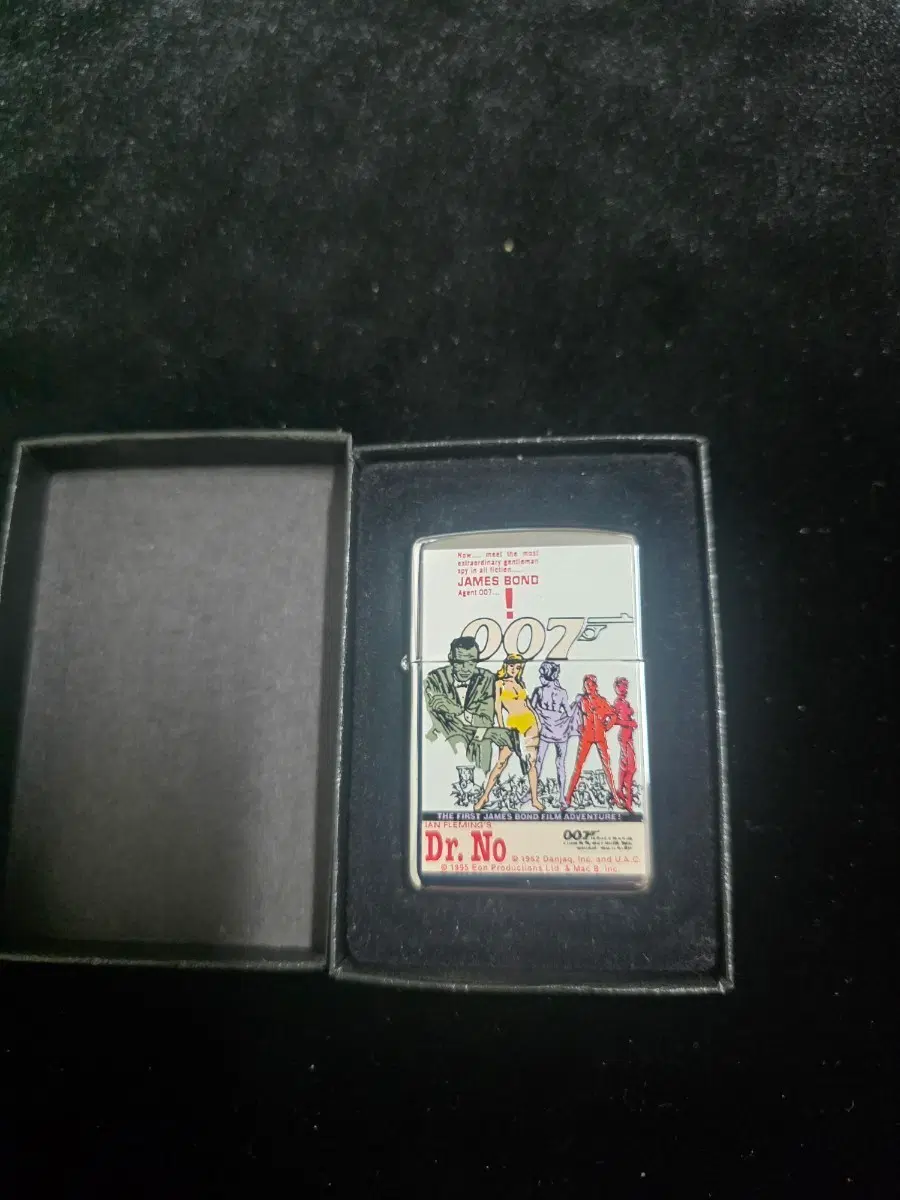 zippo 지포 라이터 제임스 본드 닥터노 한정판 정품