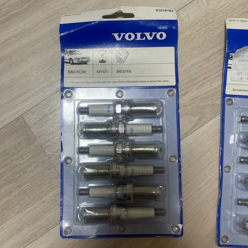 볼보 S80/XC90 MY07 B6324S 순정 점화플러그(6개 1셋 2세트)