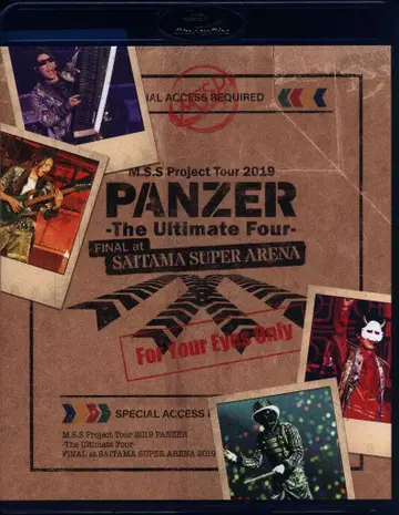 라이브 Blu-ray M.S.S Project M.S.S ProjectTour2019PANZERTheUltimateFourFINALatSAITAMASUPE