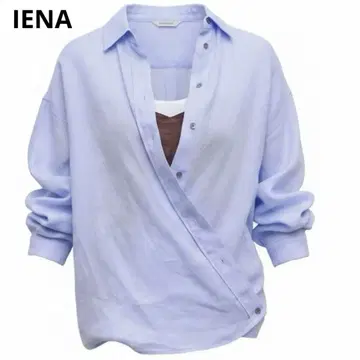 새상품급 2025년 IENA 워셔블 린넨 2WAY 셔츠