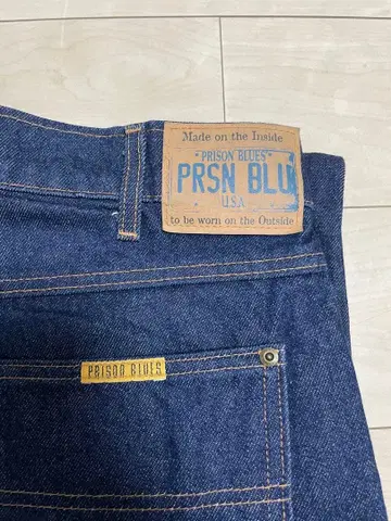 론 헤르만 x PRISON BLUES 데님 팬츠 103 W36 L29