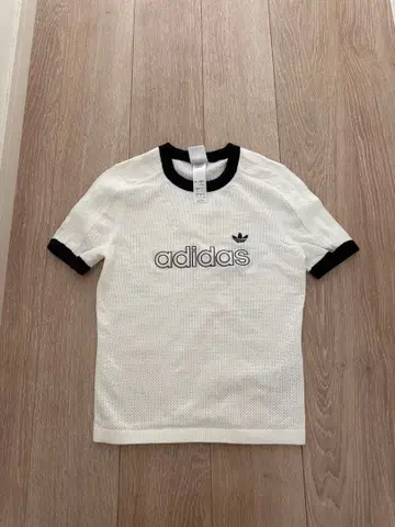 adidas 아디다스 메쉬 반팔 T셔츠 화이트