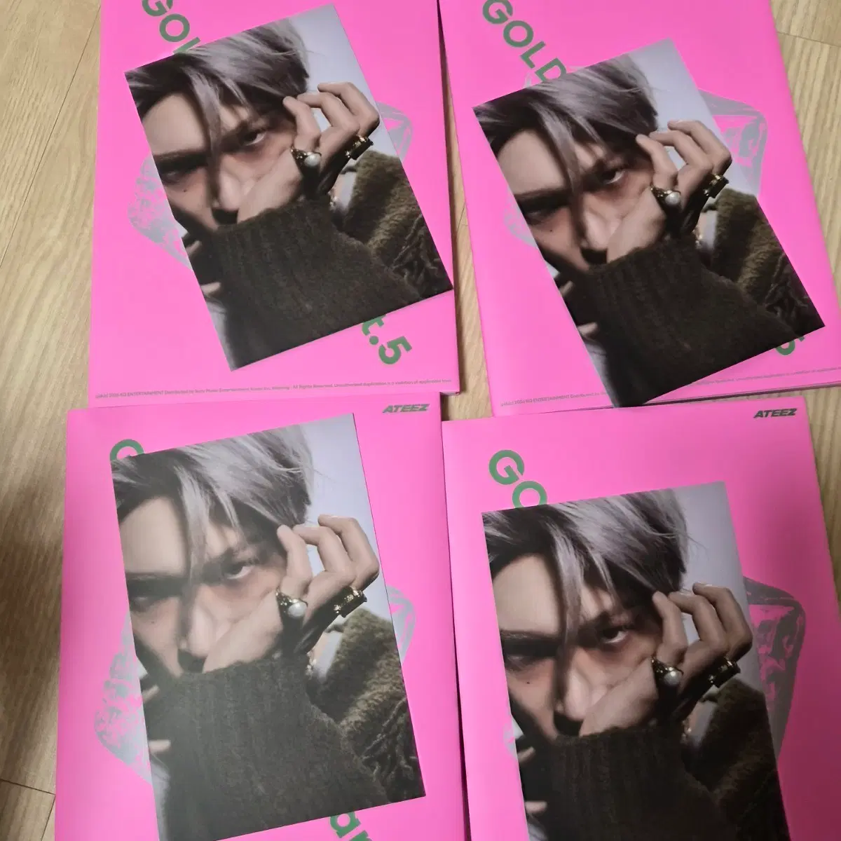 에이티즈 골든아워 파트5 개봉앨범