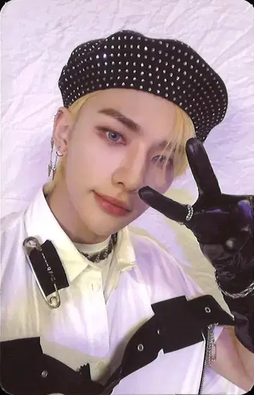 StrayKids ODDINARY Hyunjin 트레이딩 카드 파랑