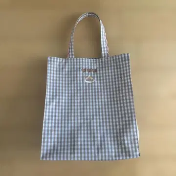 elu. 플뢰르 토트 깅엄 체크