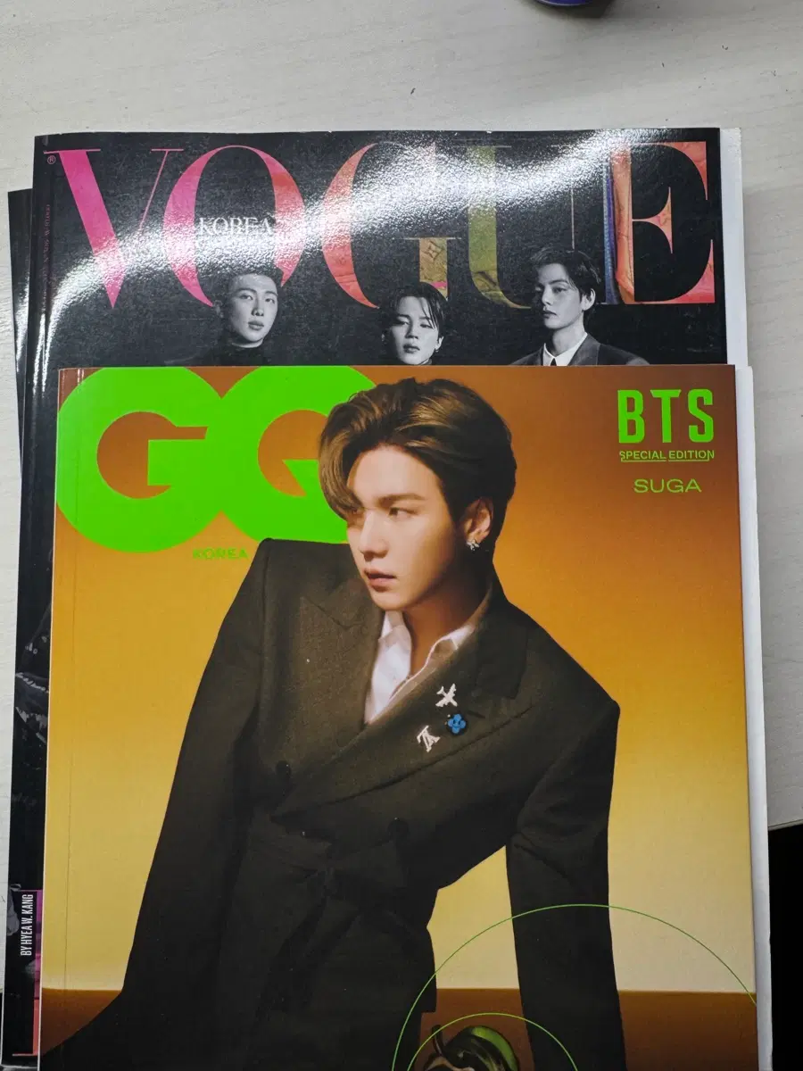 방탄 보그, 슈가 GQ 잡지