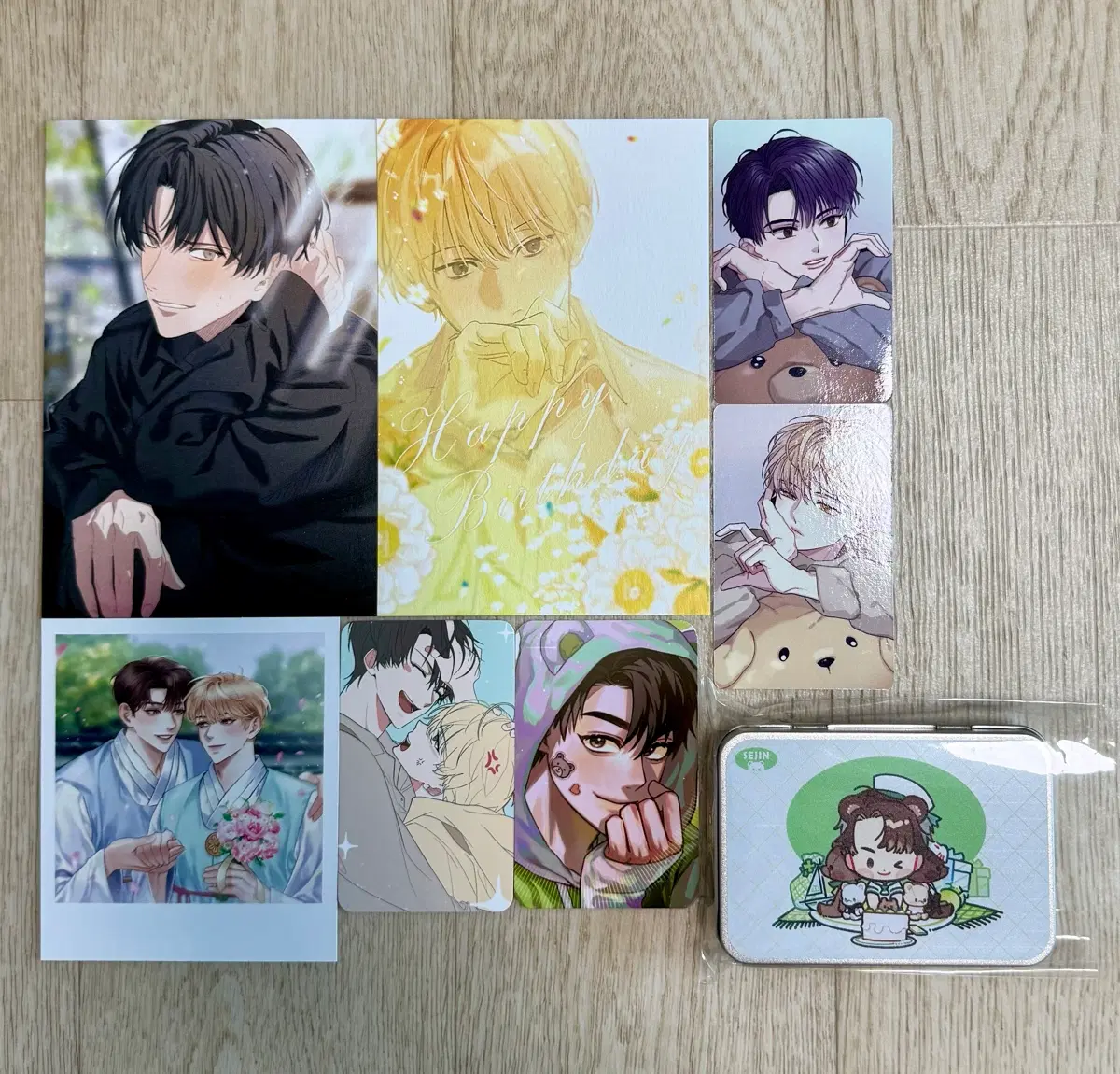 데못죽 큰문 큰세문대 이세진 박문대 엽서 포카 폴라 틴케이스 솔님 하눌님 농부됐수다님 밀님