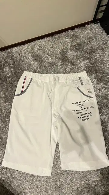 CASTELBAJAC SPORT 하프 팬츠 화이트
