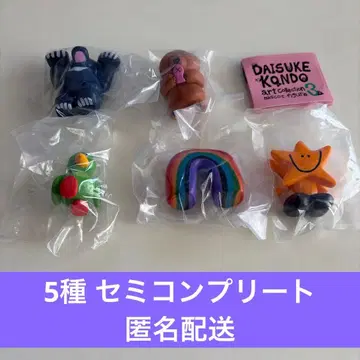 DAISUKE KONDO 아트 컬렉션 마스코트 피규어 세미 컴프