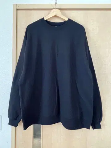 Hanes Ecosmart 크루넥 맨투맨 블랙 XL