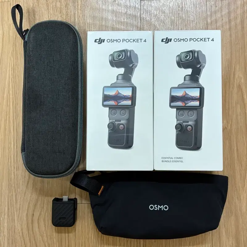 DJI 오즈모 포켓4 에센셜 콤보 미개봉 + Dji 케어 1년