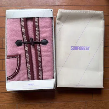 SUNFOREST 여성용 판초 핑크 더플 스타일 프리 사이즈