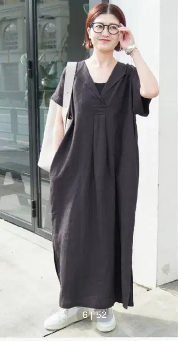 스픽 앤 스팬 린넨 원피스