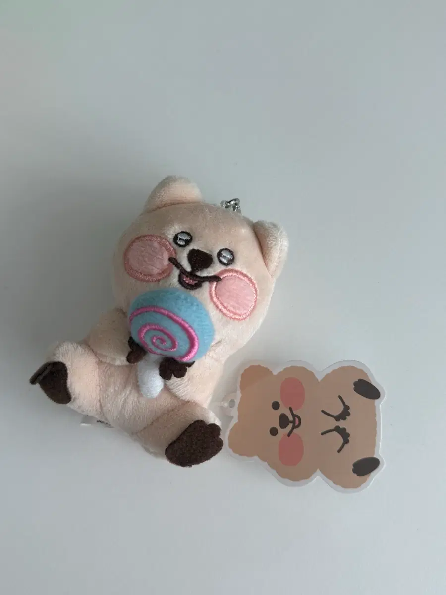베이비 꽃카 8cm 롤리팝 인형키링