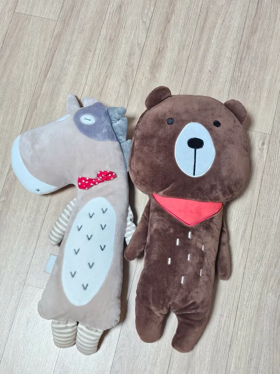 어린이 애착 인형 안전벨트 2개 세트