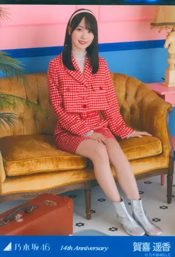 노기자카46 2026년 5월 랜덤 브로마이드 카키 하루카 14th Anniversary (14주년 기념) 앉은 모습