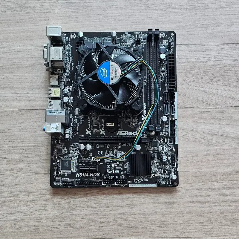 컴퓨터 부품 (CPU + 쿨러 + 메인보드)