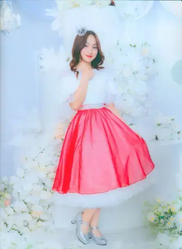 22/7 ANNIVERSARY LIVE 2025 월성삭무 라이브 의상 랜덤 클리어 파일 [ 멤버 컬러 드레스 ver. ]