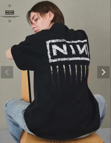 OPENING ACT Nine Inch Nails 셔츠 L 블랙
