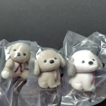 반다이 캡슐 플로키즈 우메키치 베이지 안고 앉아 앉아 가챠
