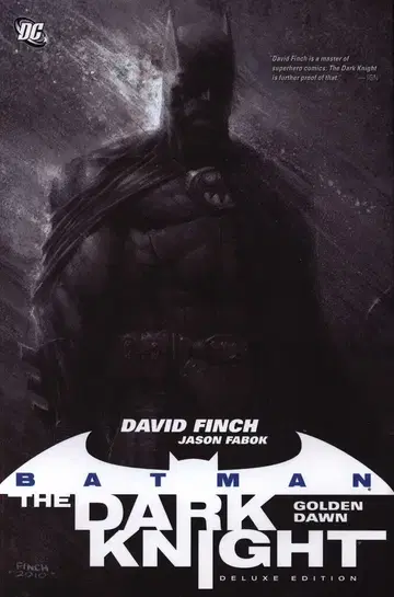 (원서) DC 배트맨 DAVID FINCH/ JASON FABOK BATMAN THE DARK KNIGHT GOLDEN DAWN(HC) 1