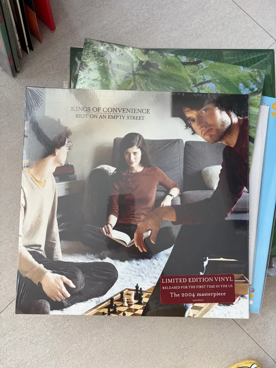 편리왕 lp Kings of Convenience - Riot on an empty street초반 미개봉판매