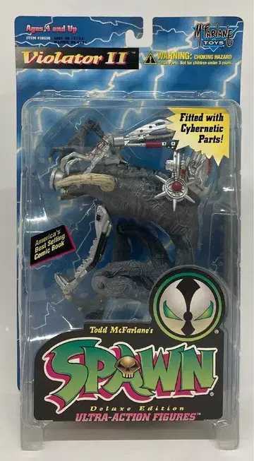 McFARLANE TOYS SERIES 3 / ULTRA ACTION FIGURES VIOLATOR II (사이버) 6인치