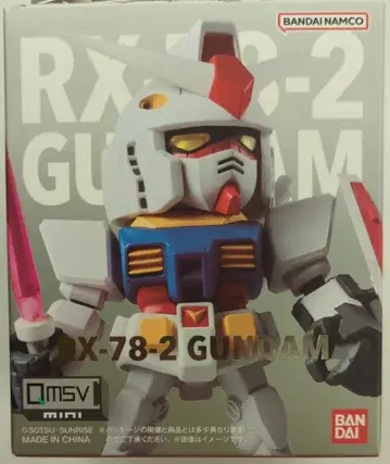 반다이 QMSV mini RX78-2 GUNDAM 기동전사 건담 RX-78-2 GUNDAM Marking ver. 3