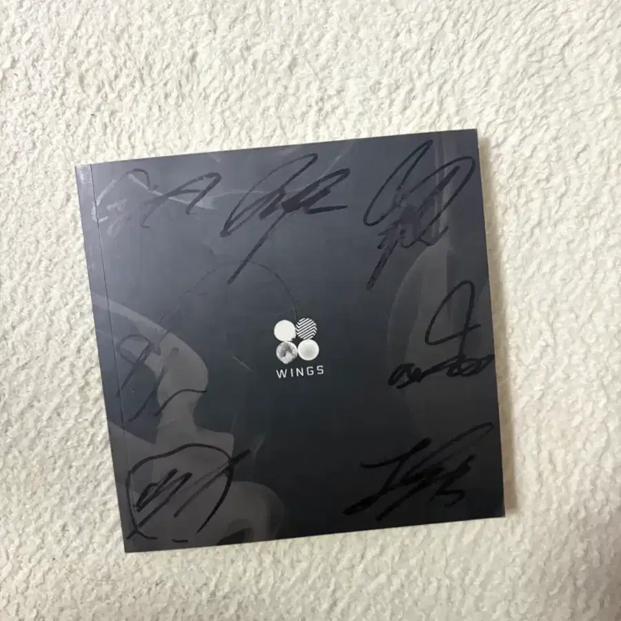 [오늘만 이 가격] 방탄 BTS wings sign 윙즈 피땀눈물 친필 싸인 앨범