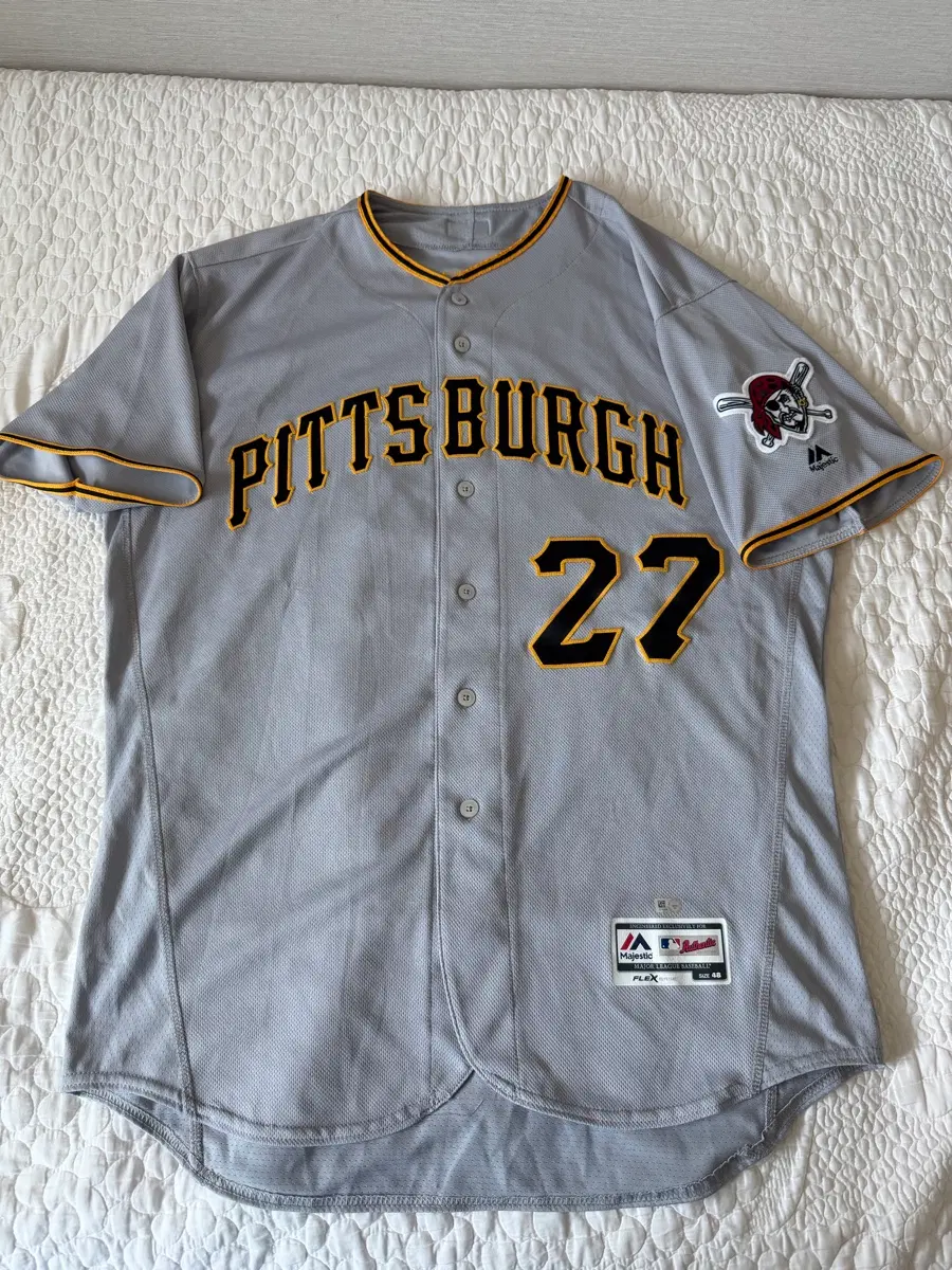 강정호 피츠버그 파이리츠 선수실착유니폼