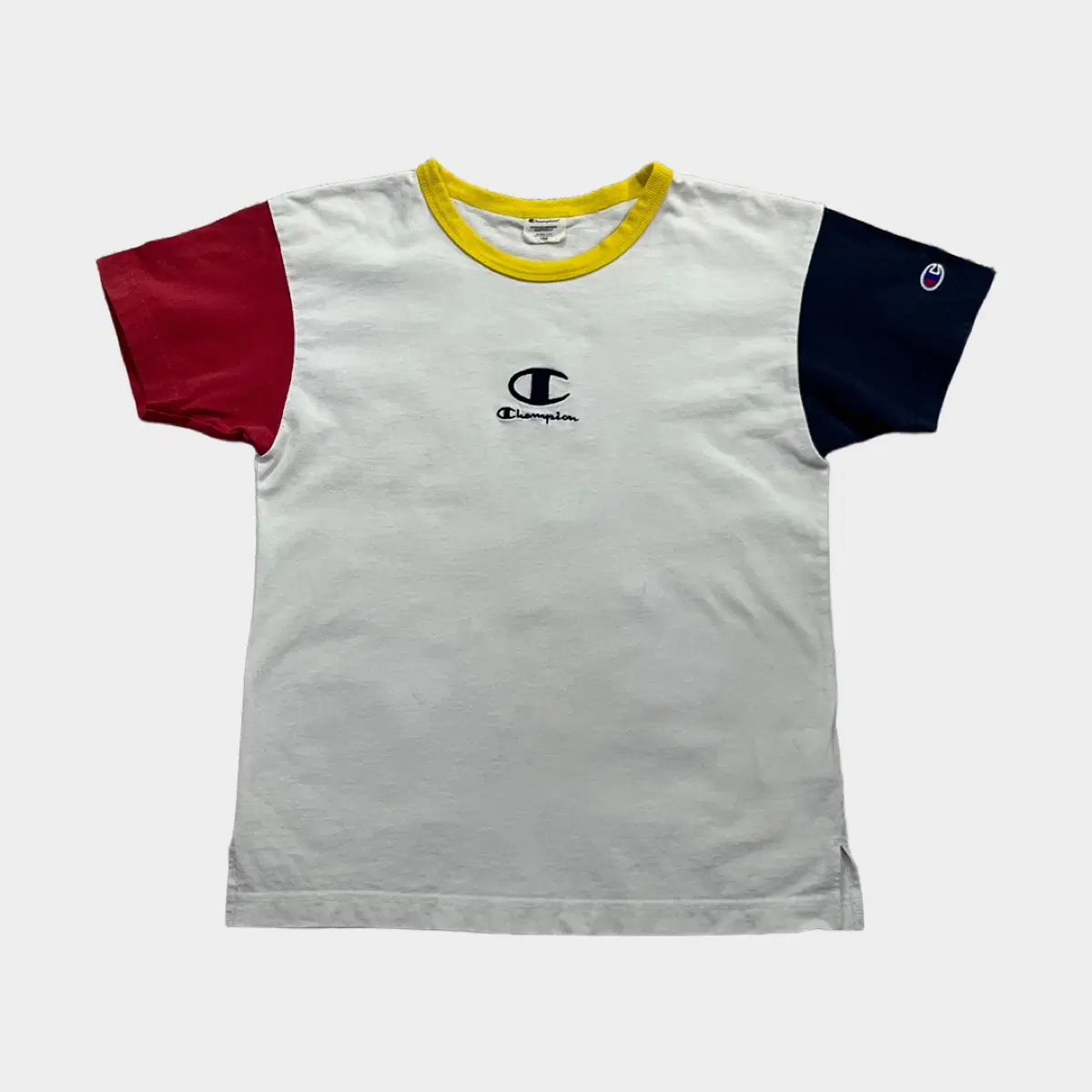 Champion 키즈 3색 포인트 반팔티